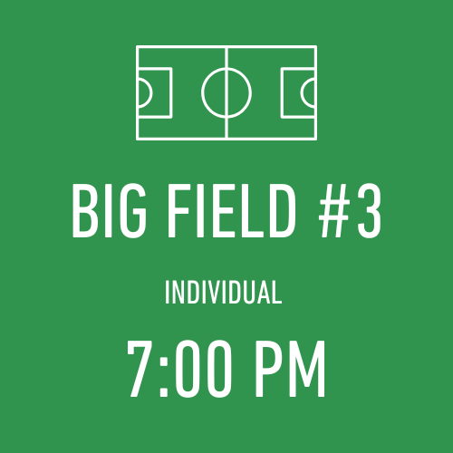 12/24/2024-Big Field #3 7:00 pm - Individual