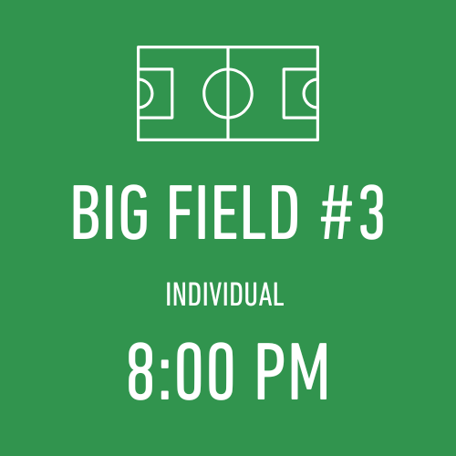 12/25/2024-Big Field #3 8:00 pm - Individual